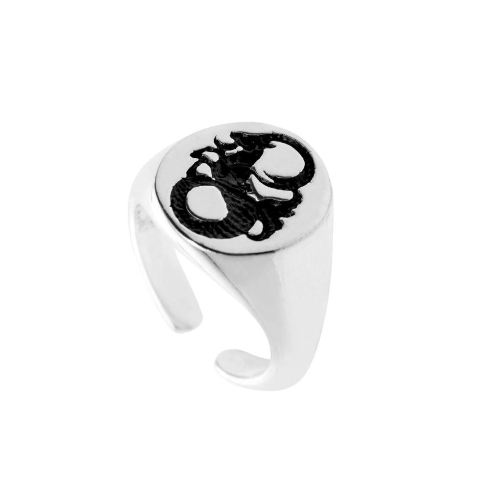925 Silver Ring for Men and Women Capricorn Sign