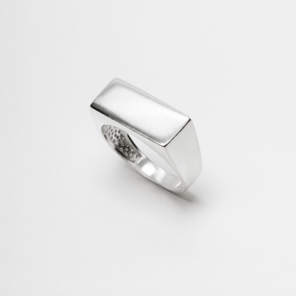 925 Silver Ring Prisma Signet | Basics Collection