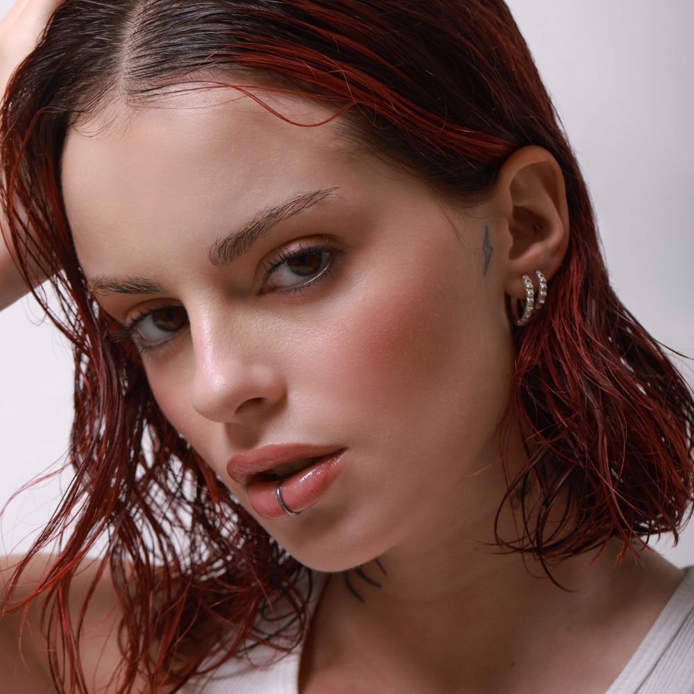 Eternal Silver Hoop Earrings | Links Collection