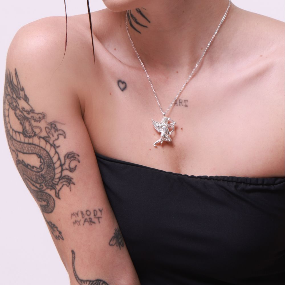 Cupid 925 Silver Necklace