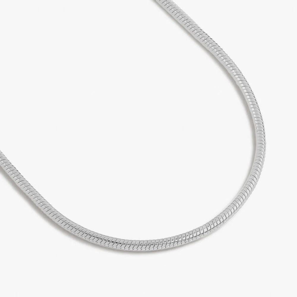 Noble Fine Silver Scorpion Chain 40cm