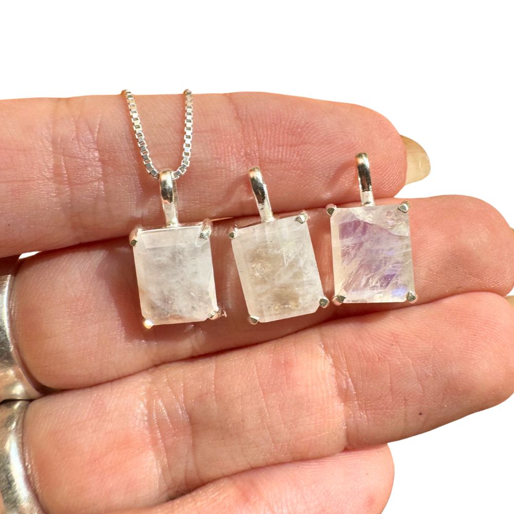Moonstone 925 Silver Pendant