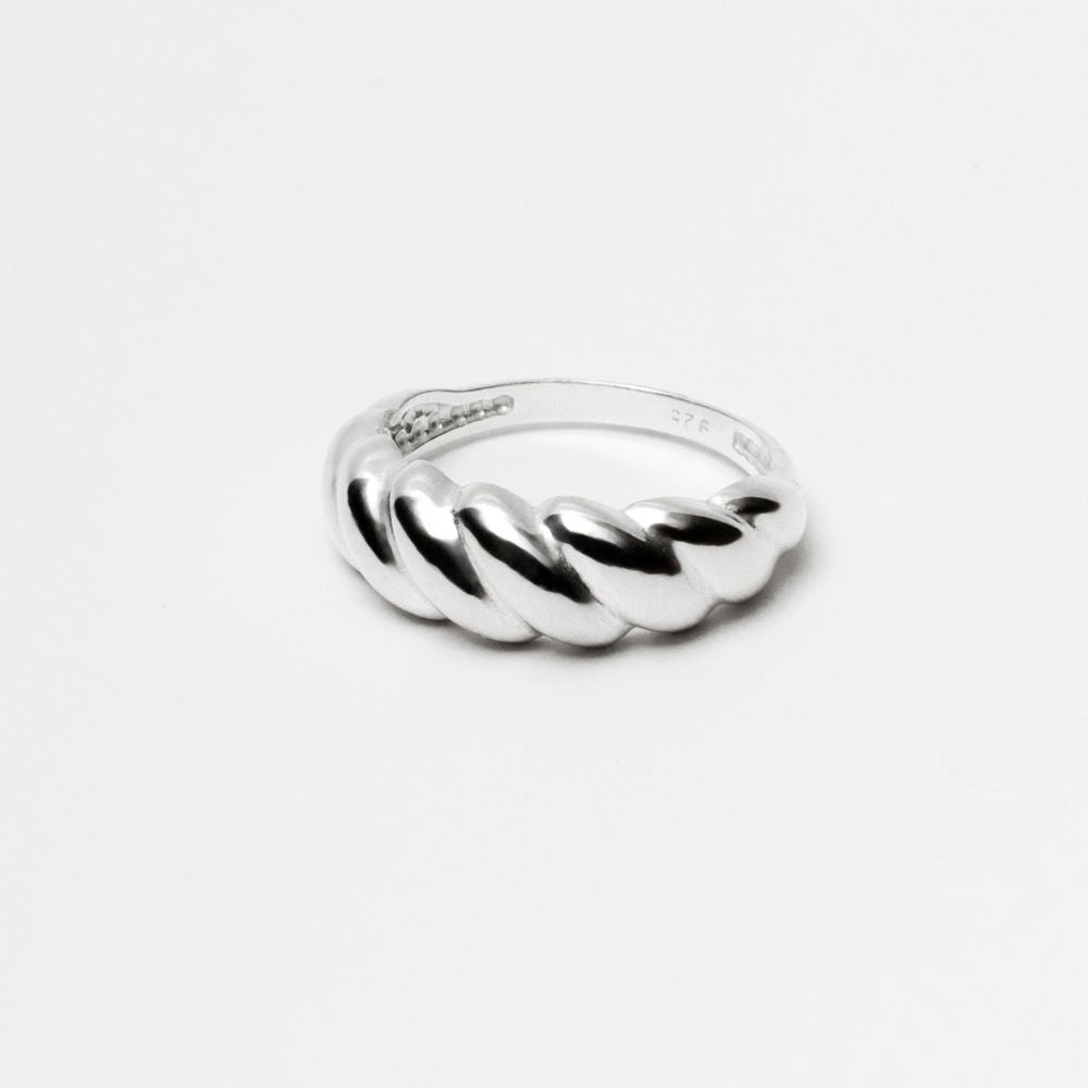 925 Silver Ring Croissant | Basics Collection