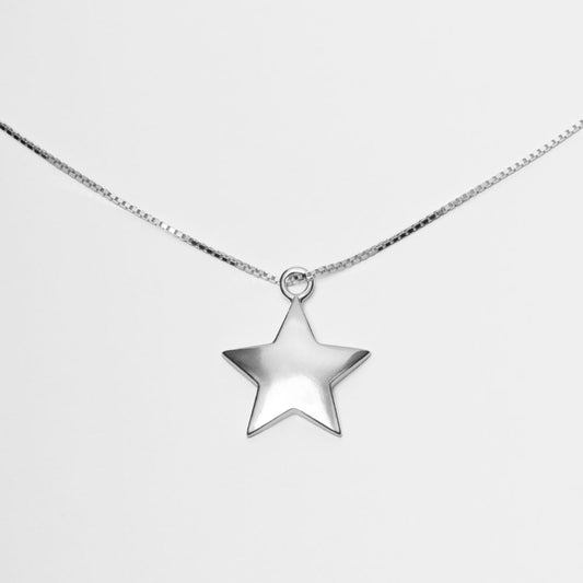 I Wanna Be a Star 925 Silver Necklace